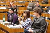Mauthausen-Projekt zum Gedenktag 2010 im Parlament