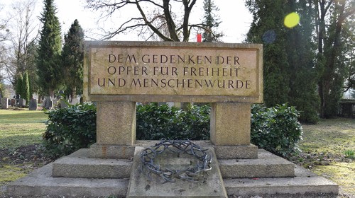 Gedenkfeier an die Opfer des Nazifaschismus