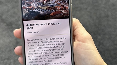 IWalk „Jüdisches Leben in Graz vor 1938“ – Virtueller Rundgang
