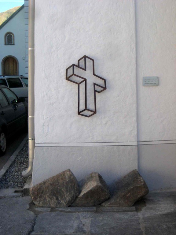 Am 20. Oktober 2013: Übergabe des Erinnerungszeichen von Hubert Lampert in Fontanella 
