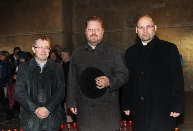 vlnr. Univ. Prof. Dr. Bob Martens, BM Bernhard Müller, Dr. Werner Sulzgruber