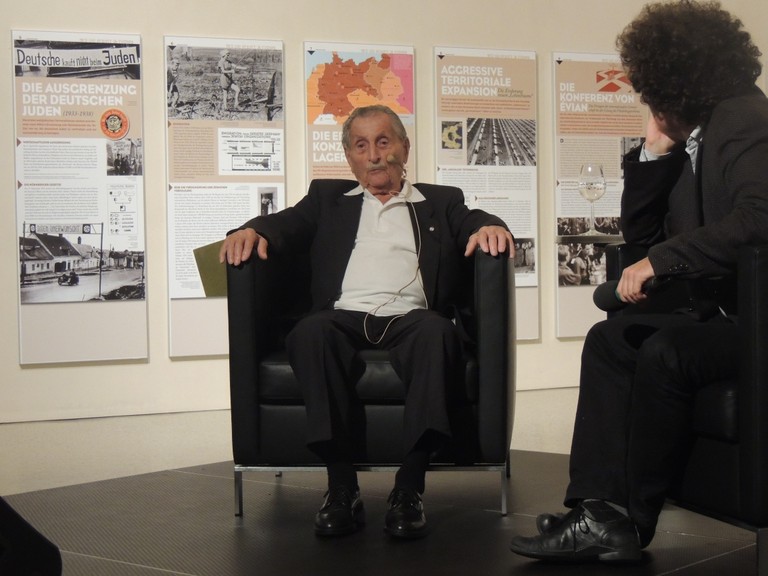 Marko Feingold im Gespräch mit Hanno Loewy