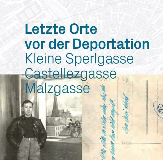 Ausstellung: Letzte Orte vor der Deportation Flyer