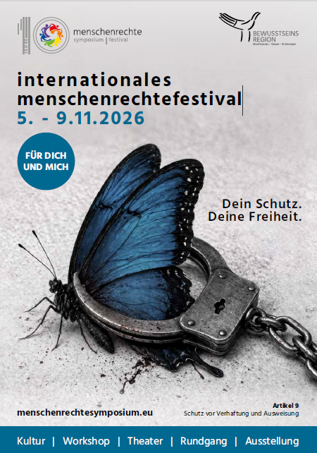 Internationales Menschenrechtefestival Quelle: www.menschenrechtesymposium.eu