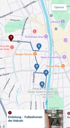 Die 5 Stationen des Grazer IWalks