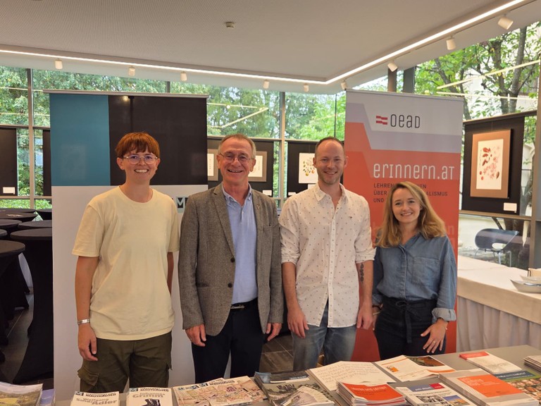 Marlene Wöckinger, Robert Eiter, Lukas Reitbauer und Julia Mayr (Quelle: Julia Mayr) 