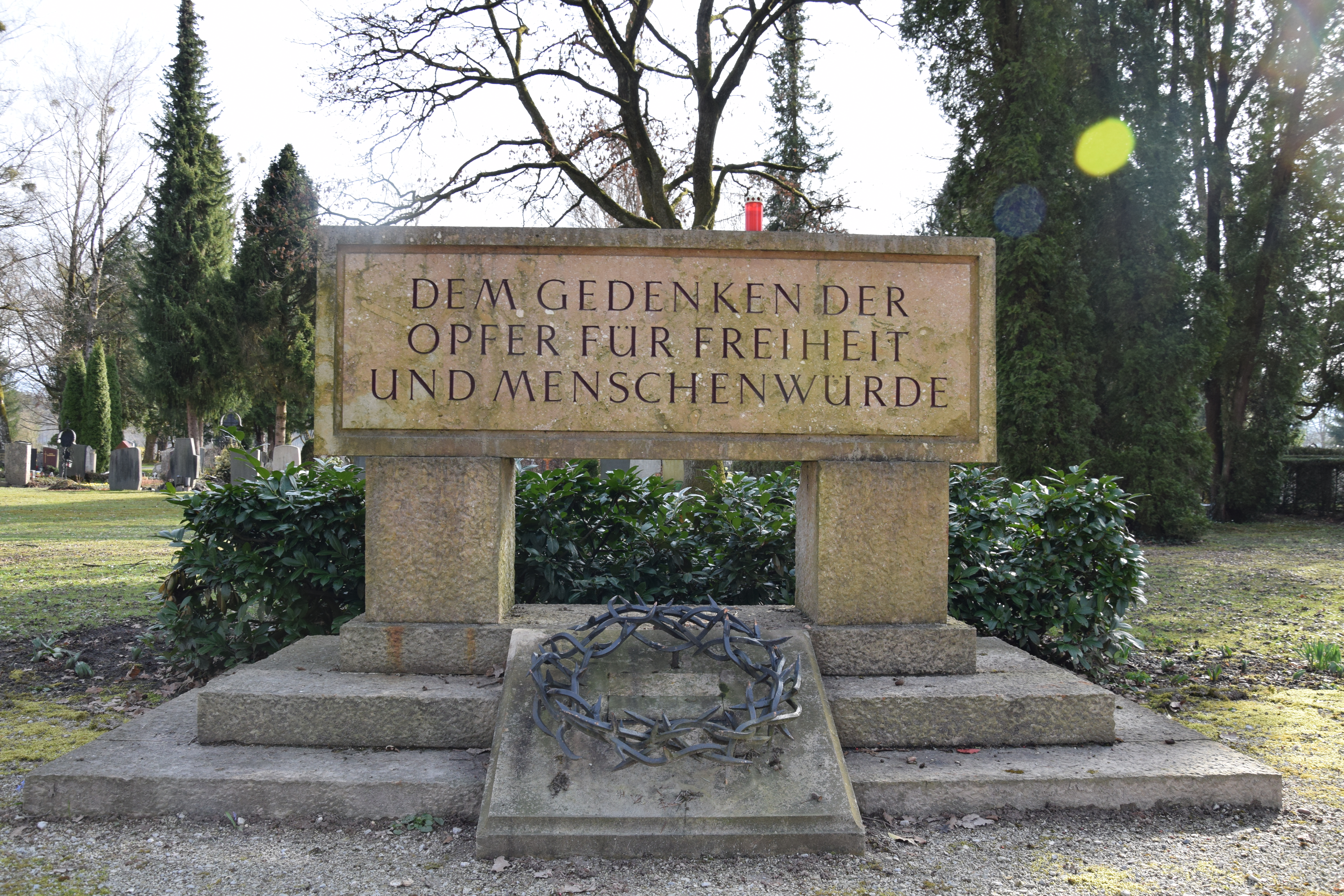 Widerstandsdenkmal am Kommunalfriedhof (c) Robert Obermair